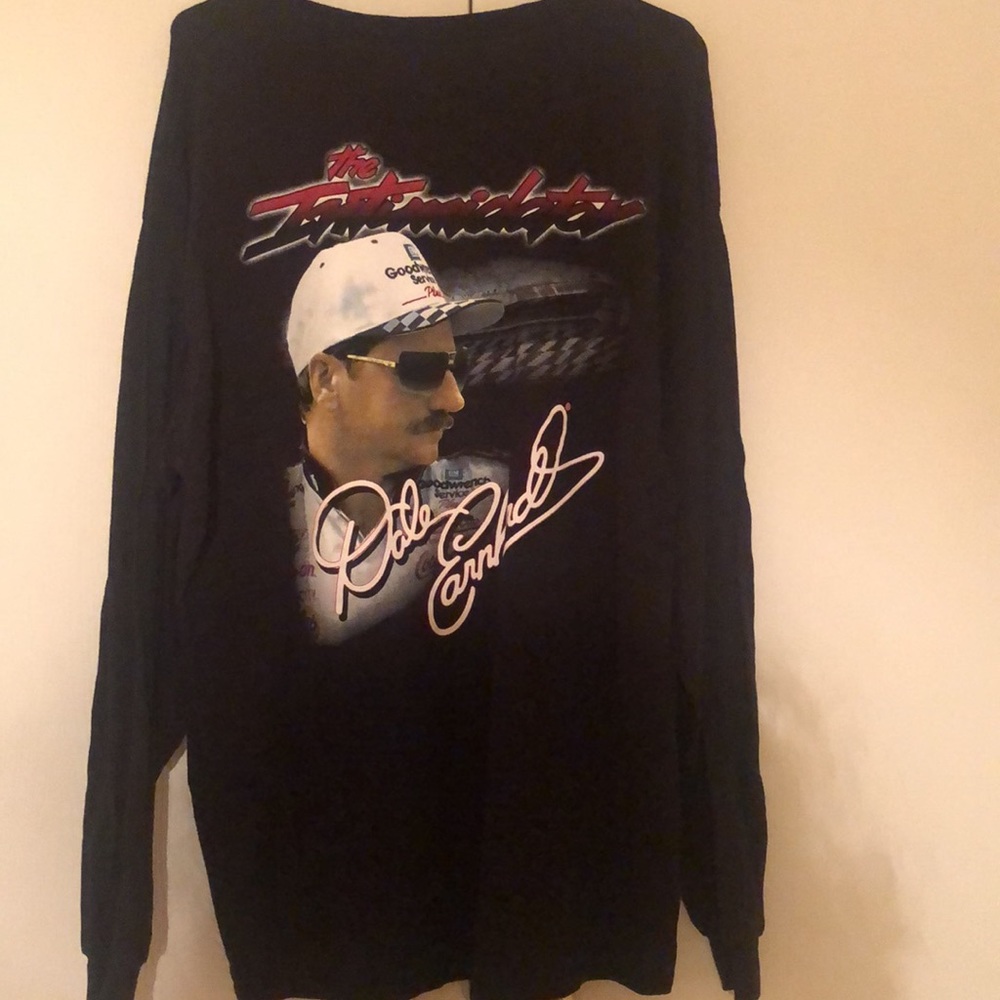 Men’s fall long sleeve Dale Earnhardt NASCAR the intimidator long sleeve shirt - Picture 4 of 9